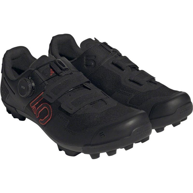 Five Ten Kestrel BOA Mountain Clipless Shoes - Men's Core Black/Gray Six/Gray Four 7.5