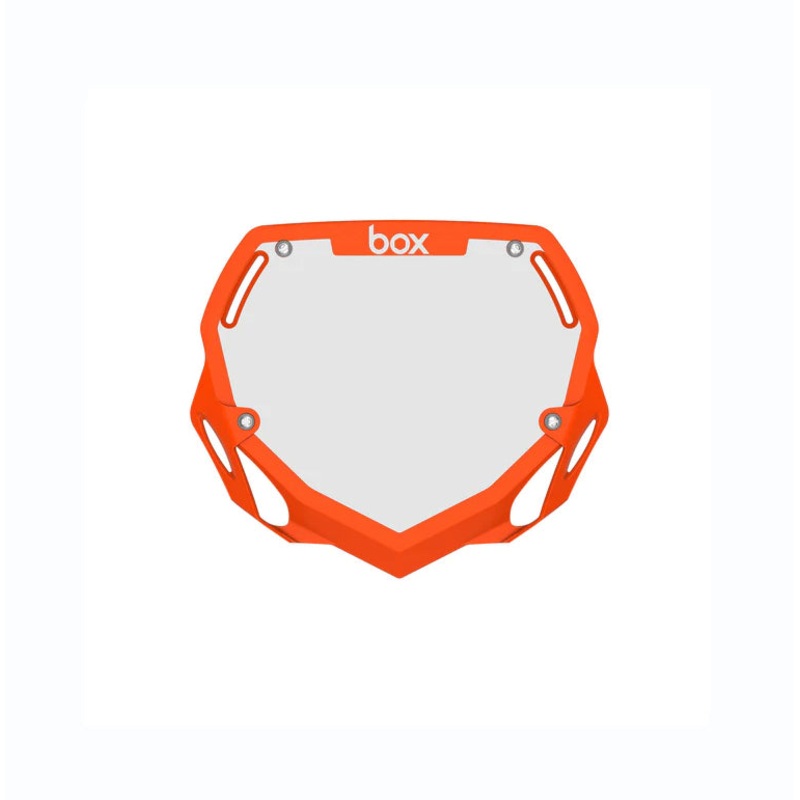 BOX Two Number Plate - Orange