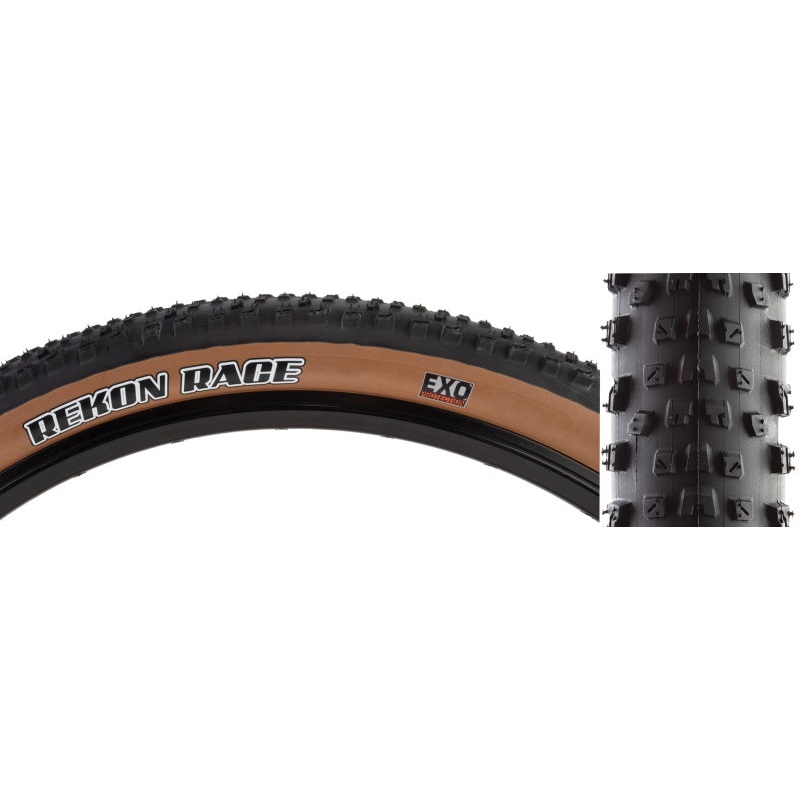 Maxxis Rekon Race Tire - 29 x 2.25 Clincher Wire Dark Tan/Black