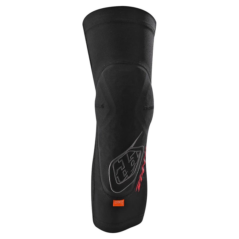 Troy Lee Stage Knee Guard Solid Black