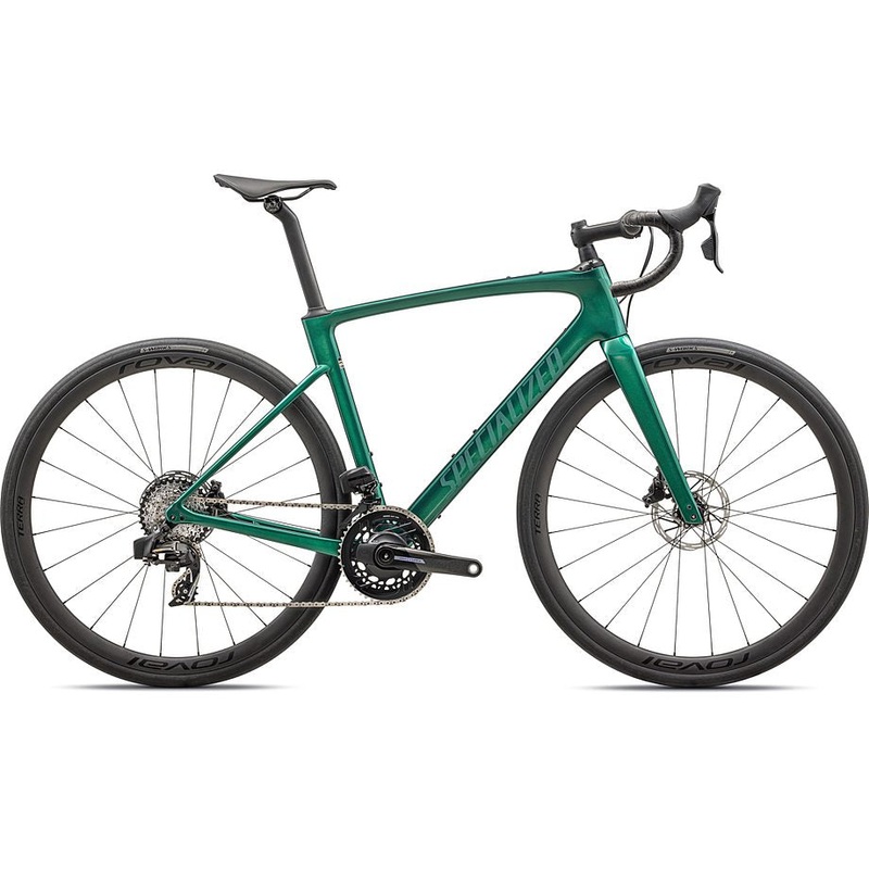 2025 Specialized roubaix pro bike gloss metallic pine 56
