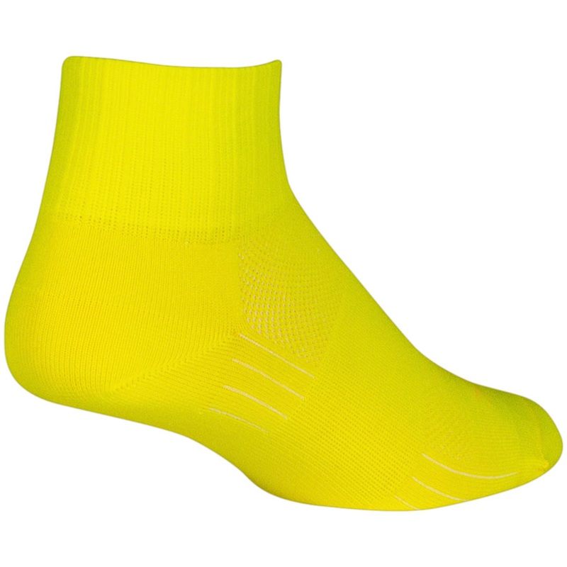 SockGuy Yellow Sugar SGX Socks - 2.5" Yellow Small/Medium