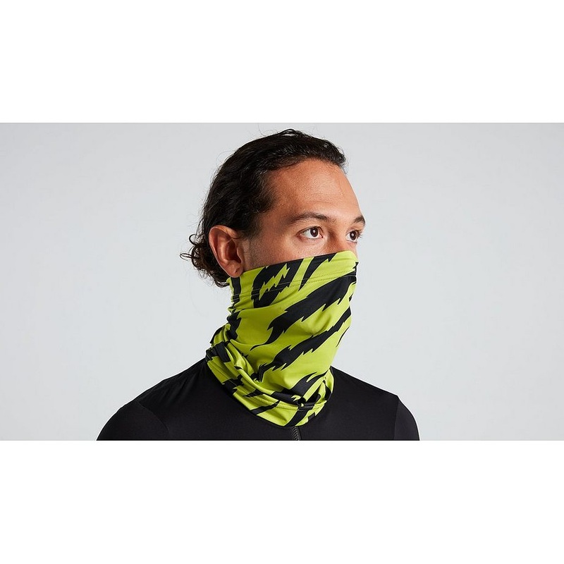 Specialized lightning neck gaiter hyper green osfa