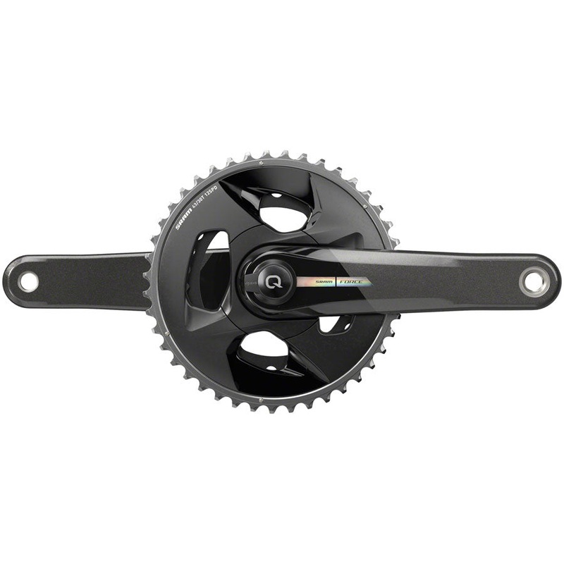 SRAM Force AXS Wide Power Meter Crankset - 167.5mm 2x 12-Speed 43/30t 94 BCD DUB Spindle Interface Iridescent Gray D2