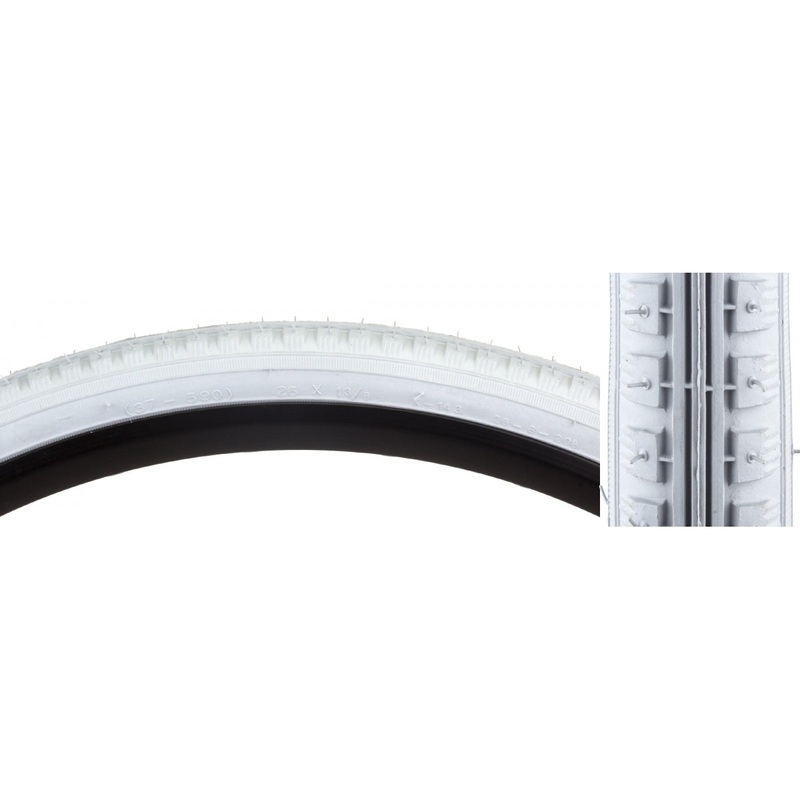 Sunlite Wheelchair 26 x C33413/8 Clincher Wire 55 Gy/Gry Reflective