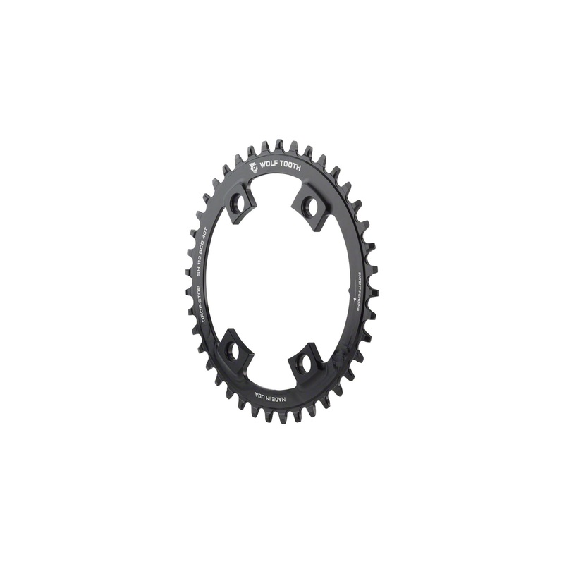 Wolf Tooth Drop-Stop 42T Chainring Shimano 110 Asymmetric BCD