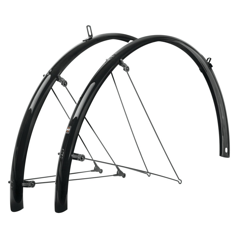 B35 Bluemels Full Coverage Fender Set - 35mm 700 x 20-28 Black