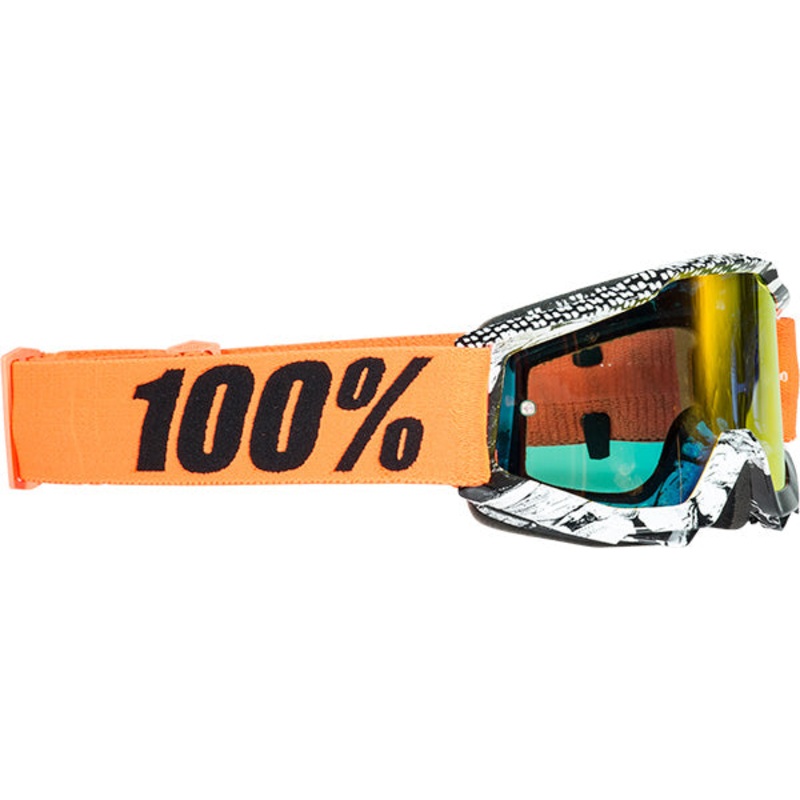 100% Accuri Youth Goggles-Voltaire-Mirrored Red Lens