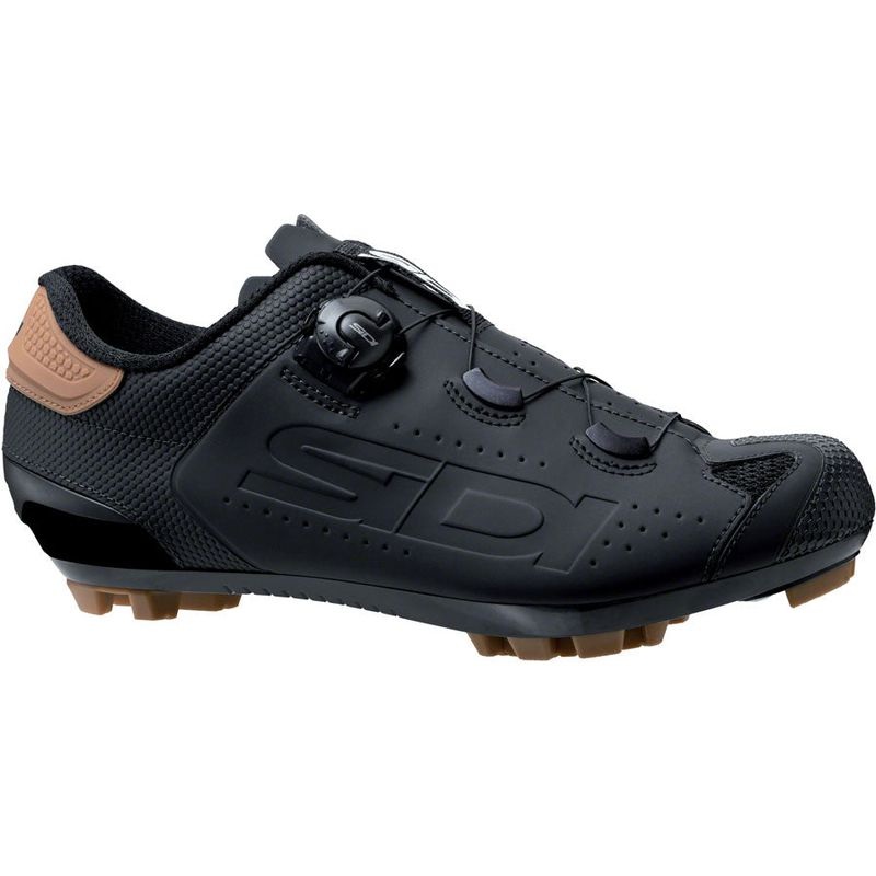 Sidi Dust Mountain Clipless Shoes - Men's Black/Black 46.5
