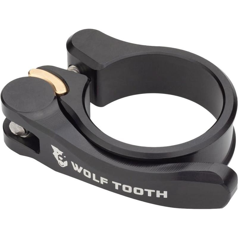 Wolf Tooth Seatpost Clamp 36.4Mm Quick Release Black