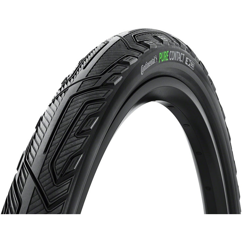 Continental Pure Contact Tire - 700 x 55 Clincher Folding BLK/Graphite Reflex Vectran / PolyX Breaker E50