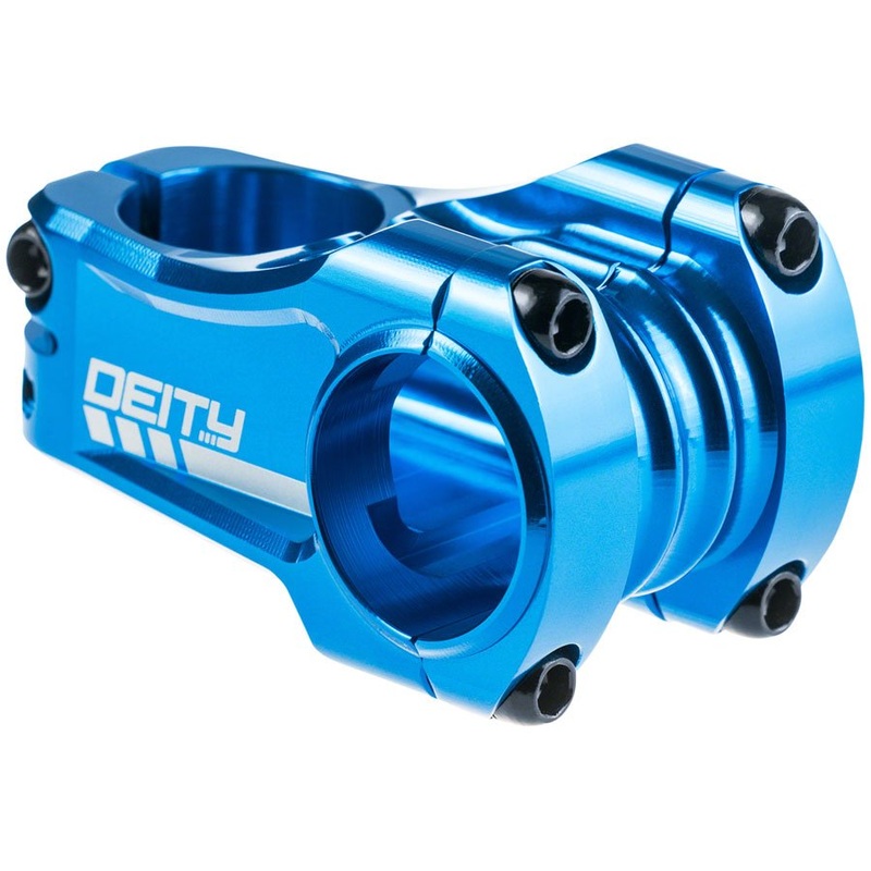 Deity Copperhead Stem - 50mm Length - 35mm Clamp - Blue