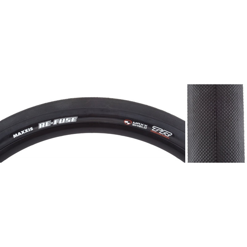 Maxxis Re-Fuse Tire - 27.5 x 2 Tubeless Folding Black Dual MaxxShield