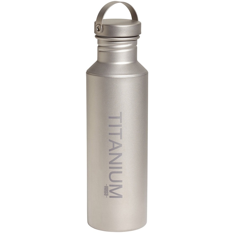 Vargo Titanium Water Bottle - Lightweight 650ml Capacity for Outdoor Adventures