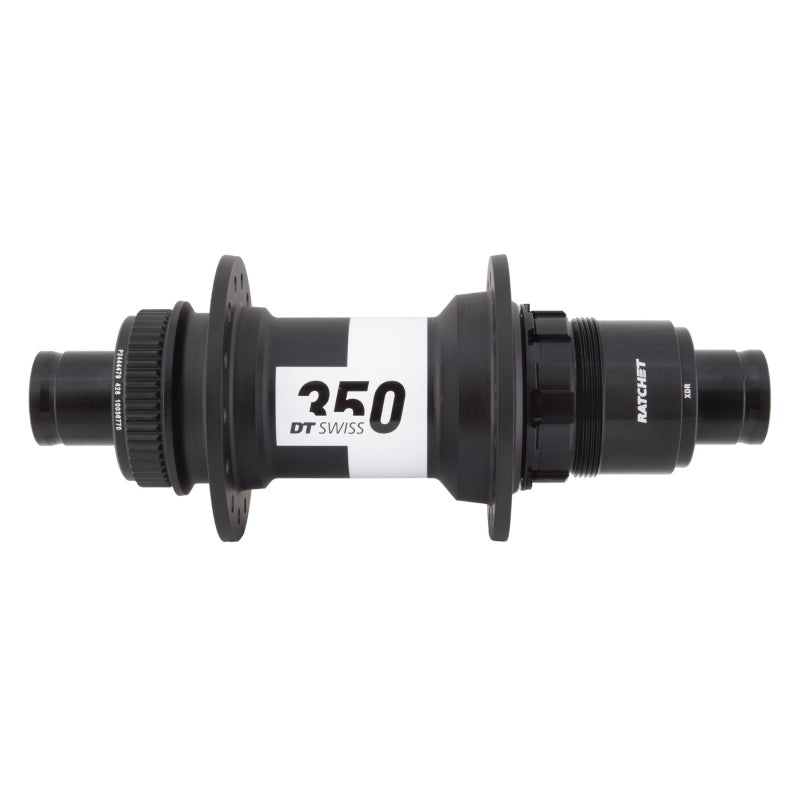 DT Swiss 350 Rear Hub - 12 x 142mm Center-Lock XDR Black 28H 36pt