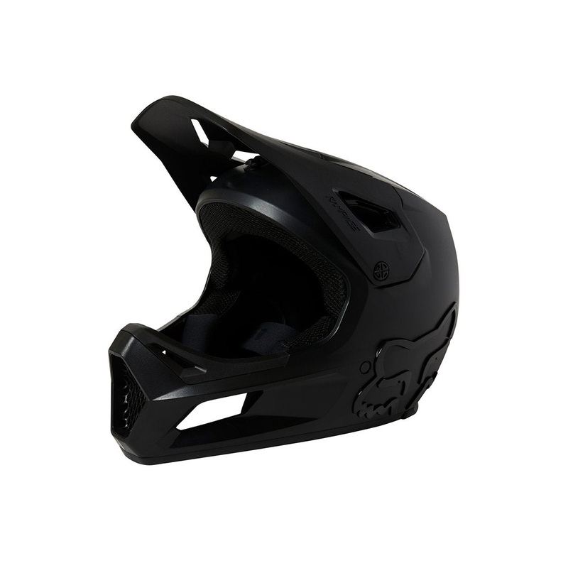 Fox Racing Rampage Full Face Helmet - Youth - Black-Black