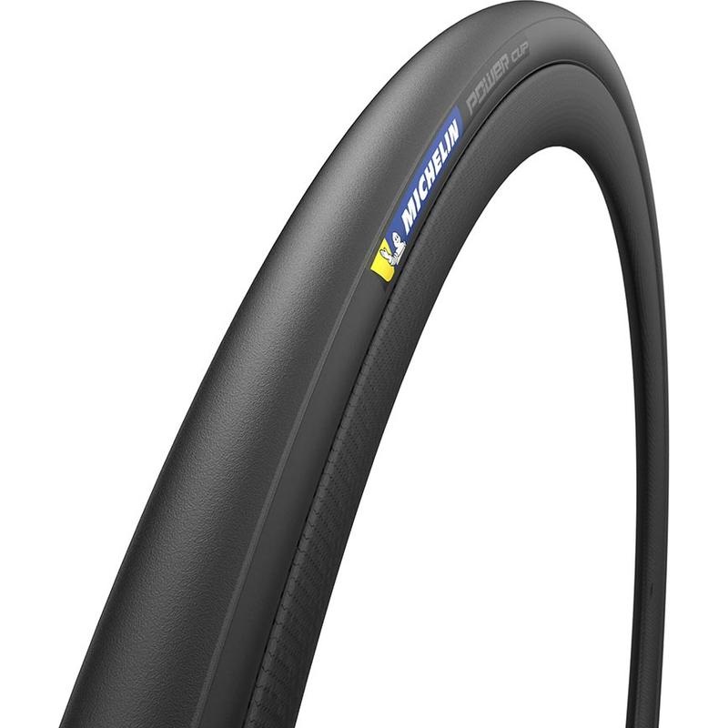 Michelin, Power Cup, Road Tire, 700x25C, Folding, Clincher, X-Race, Aramid Protek, 3x120TPI, Black