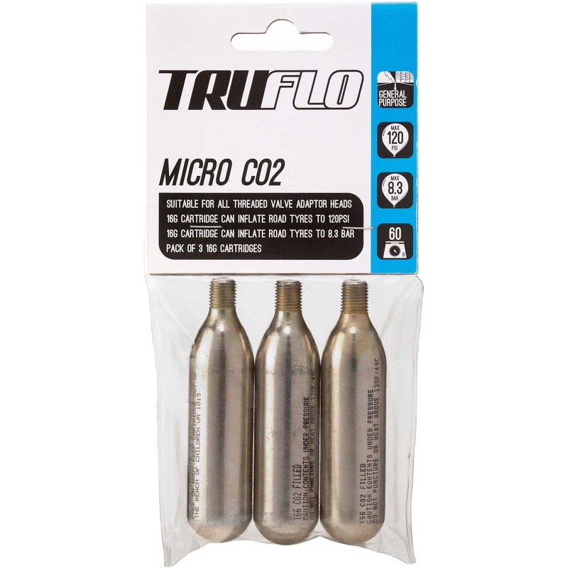 Truflo C02 Pump Refill Pack 3 x 16g