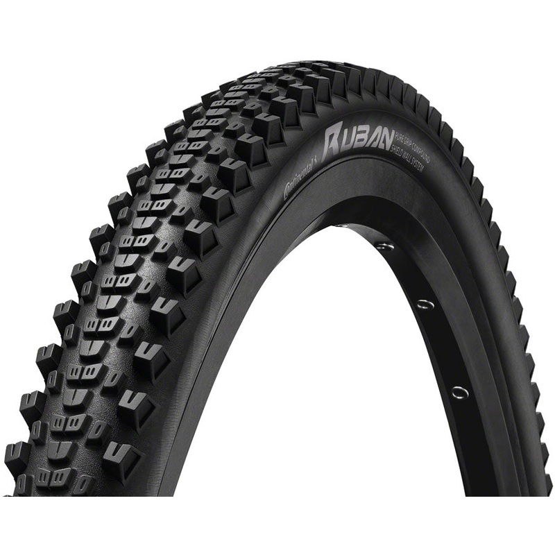 Continental Ruban Tire - 27.5 x 2.10 Tubeless Folding BLK SL PureGrip ShieldWall System E25
