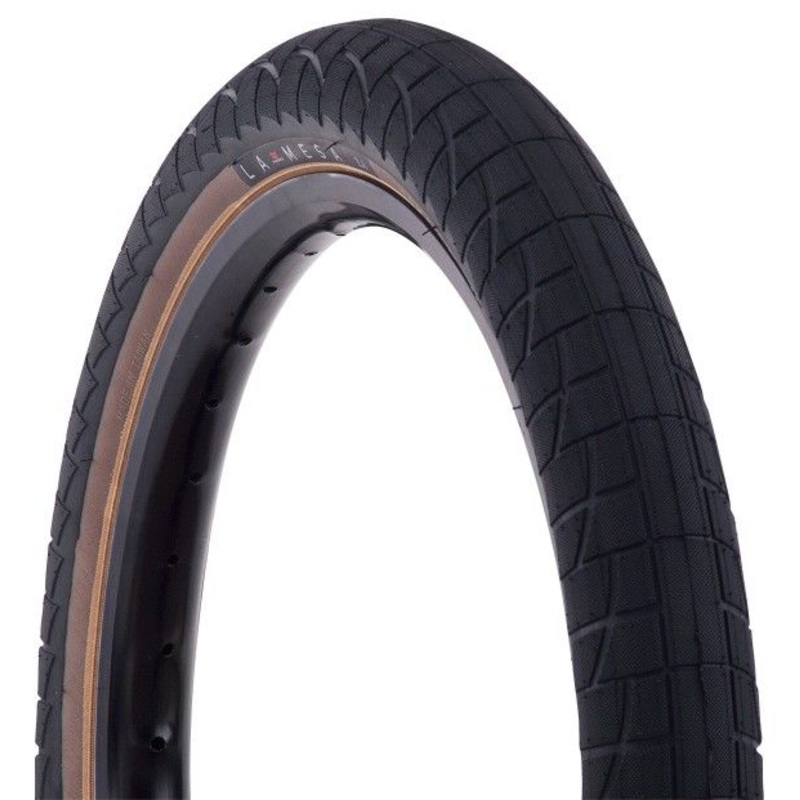 20x2.40 Haro LaMesa BMX Tire - Black w/ Tan Skinwall
