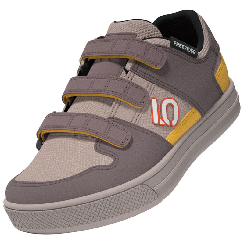 Five Ten Freerider Kids VCS Flat Shoes - Wonder Taupe/Gray One/Solar Gold 11.5
