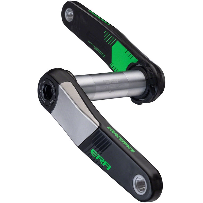 RaceFace ERA Crankset - 170mm, Direct Mount, 136mm Spindle with CINCH Interface, Carbon, Green