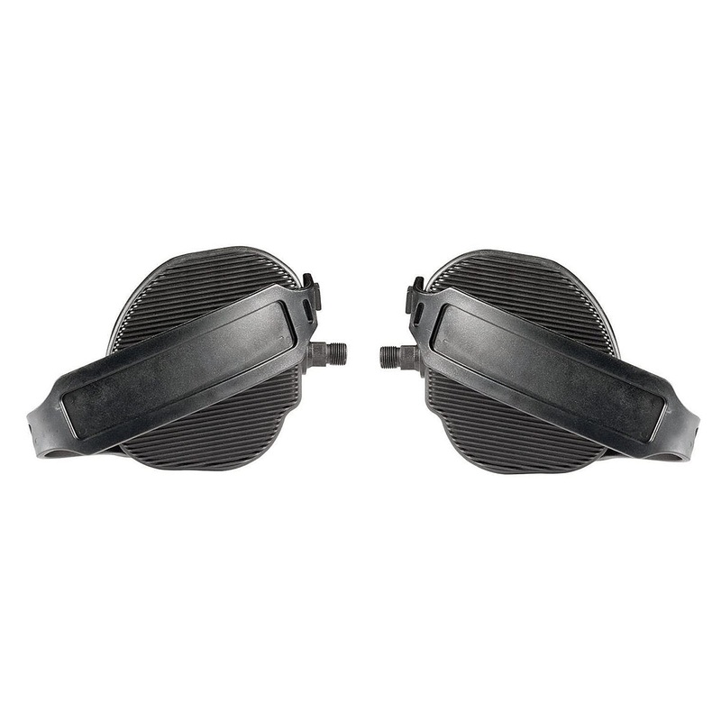 VP Exercise Triple Retension Pedals - Black