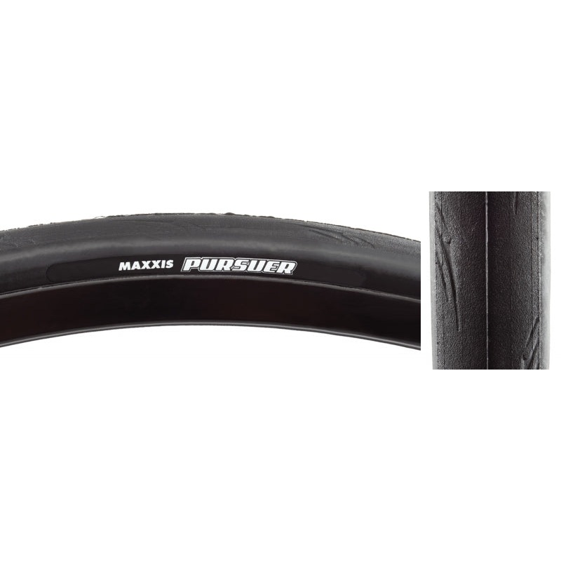 Maxxis Pursuer Tire - 700 x 25 Clincher Folding Black/Tan