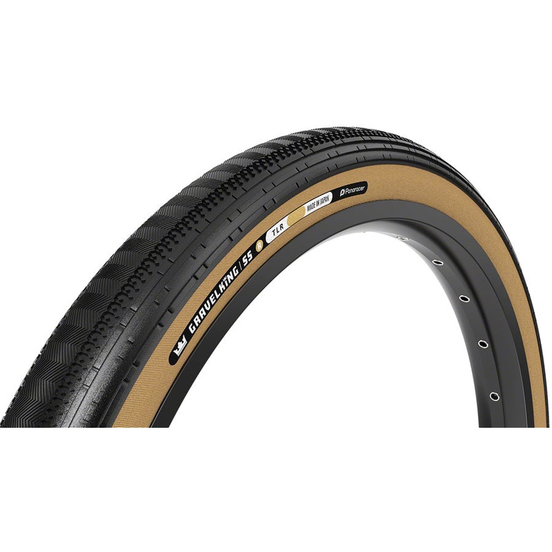 Panaracer GravelKing SS R Tire - 700 x 30, Tubeless, Folding, Black/Amber RF730-GKSS-R-SX2
