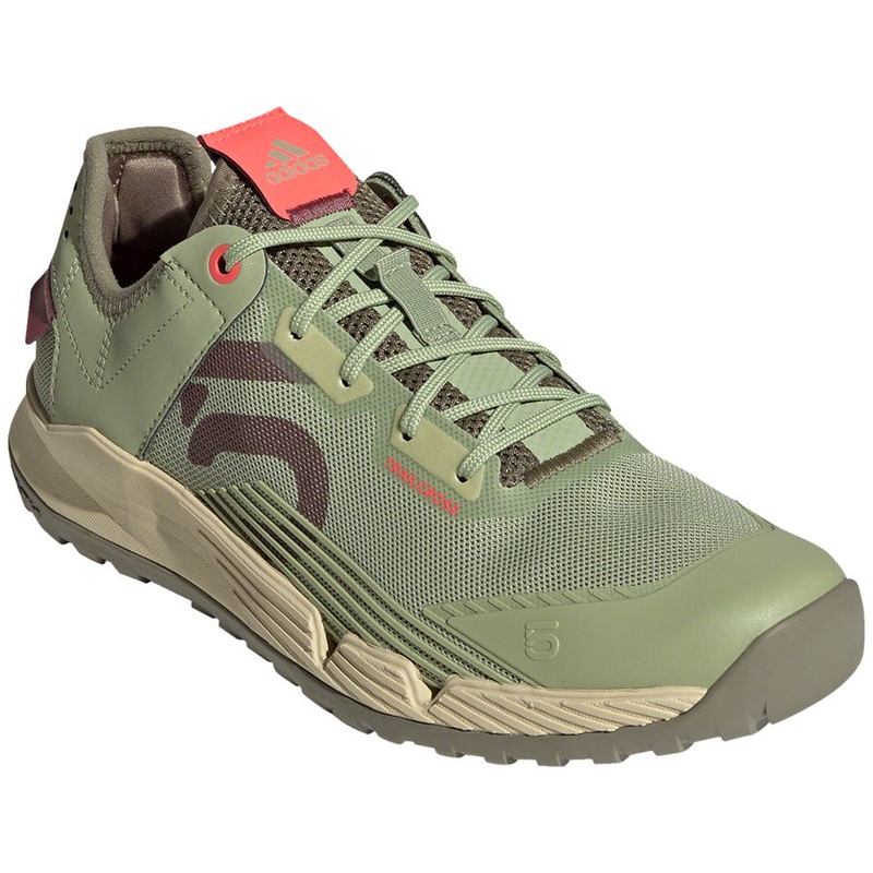 Five Ten Trailcross LT Flat Shoes - Womens Magic Lime/Quiet Crimson/Orbit Green 6.5
