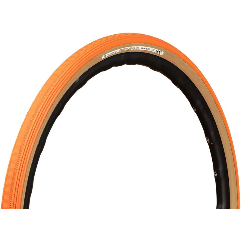 GravelKing SS Tire - 700 x 32 Tubeless Folding Sunset Orange/Brown
