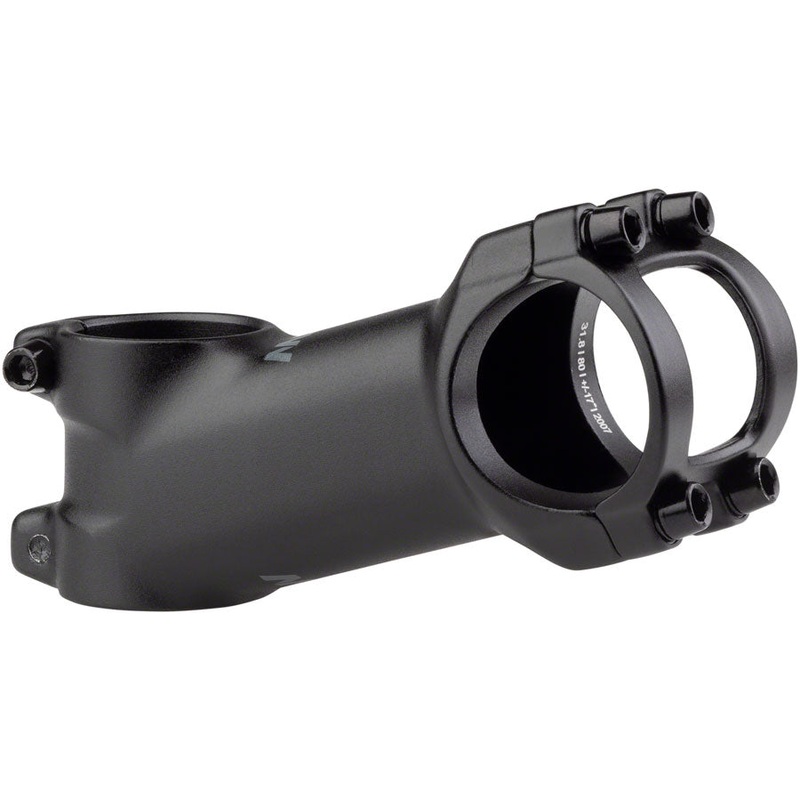 MSW 17 Stem - 80mm 31.8 Clamp +/-17 1 1/8" Aluminum Black