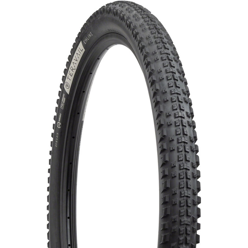 Teravail Ehline Tire - 27.5 x 2.3, Tubeless, Folding, Black, Light and Supple, Fast Compound