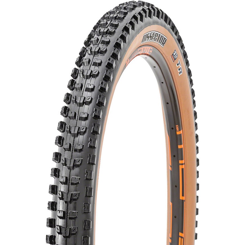 Maxxis Dissector Tire - 29 x 2.6, Tubeless, Folding, Black/Tan, Dual, EXO