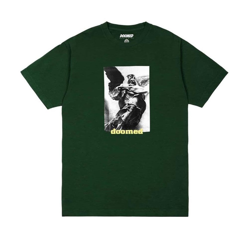Doomed Statue T-Shirt - Green