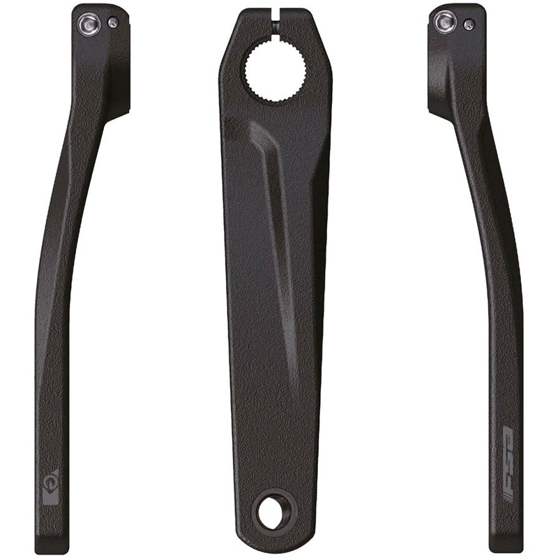 Full Speed Ahead CK-752 Shimano STEPS Ebike Crank Arm Set - 160mm Hollowtech II BLK