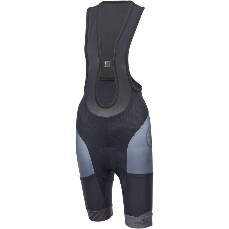 Waypoint Womens Cargo Bib Shorts - Black Medium