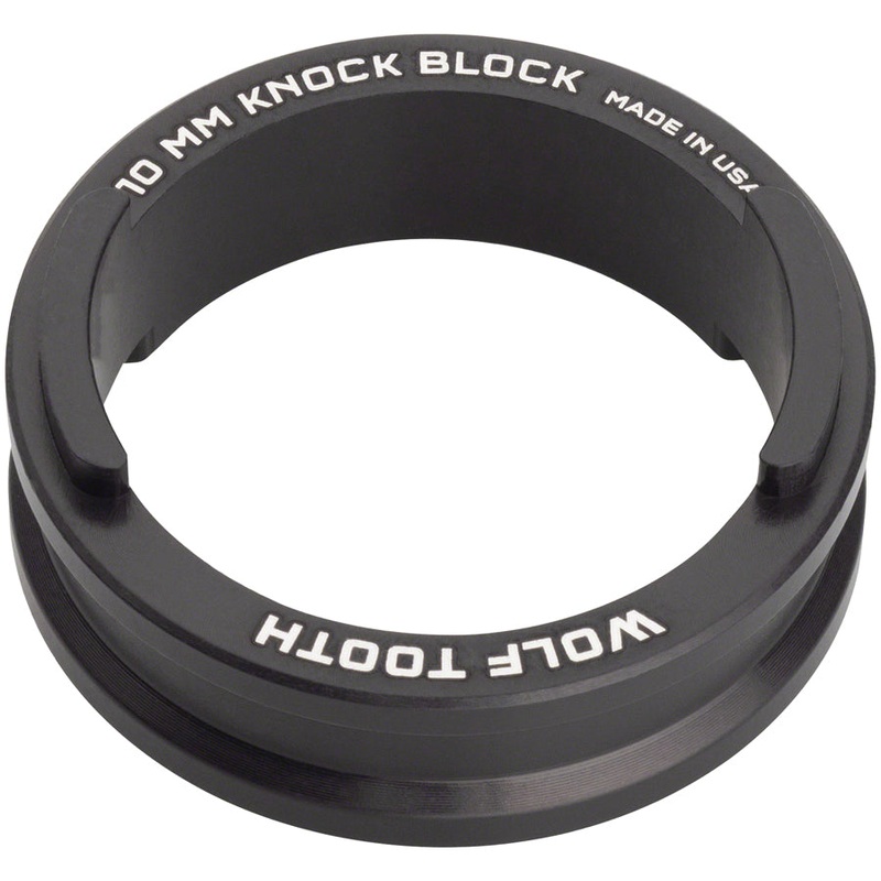 Wolf Tooth Headset Spacer Knock Block - 10mm, Black