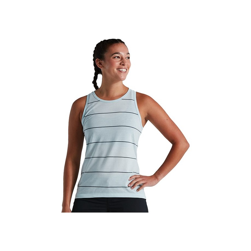 Specialized trail stripe tank wmn ice blue xl