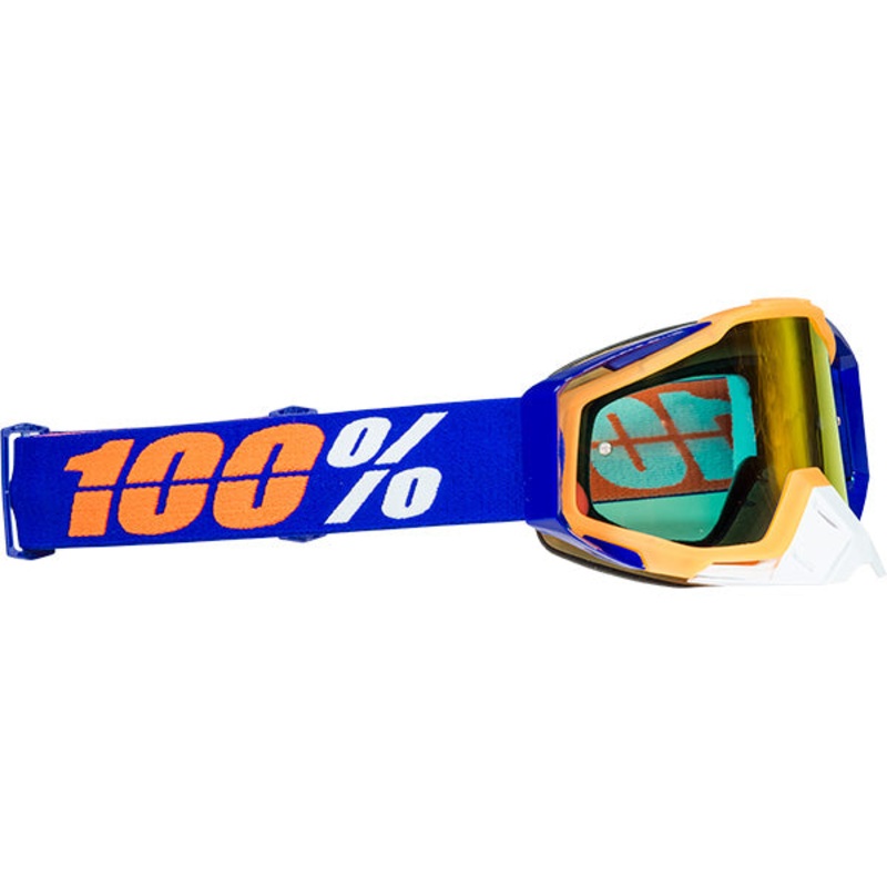 100% Racecraft Goggles-Derestricted-Mirrored Red Lens