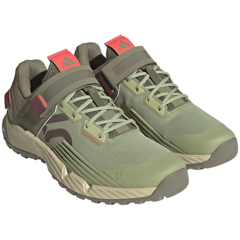 Five Ten Trailcross Mountain Clipless Shoes - Womens Magic Lime/Quiet Crimson/Orbit Green 5.5