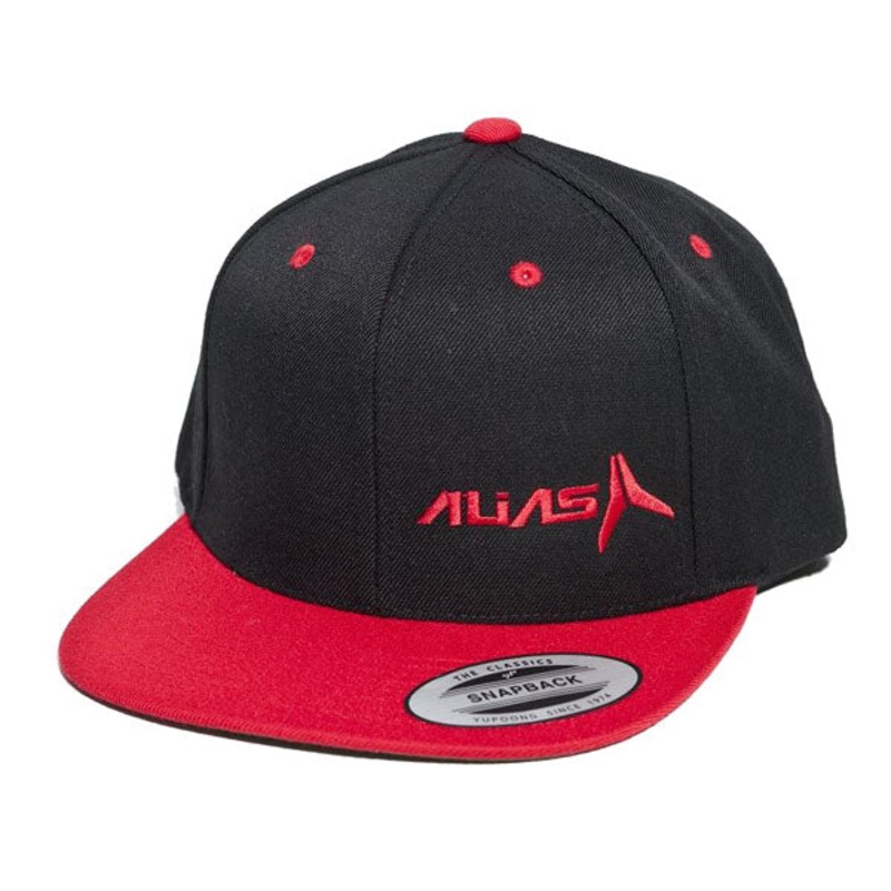 Alias Snap Back Hat-Black/Red