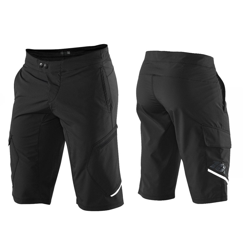 100% Ridecamp All Mountain Short - Black
