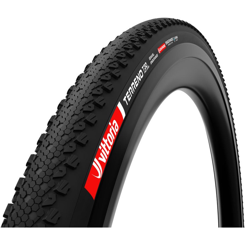 Vittoria Terreno T30 Fine Loose Tire - 700 x 55 Tubeless Folding BLK Gravel Endurance Graphene G2.0