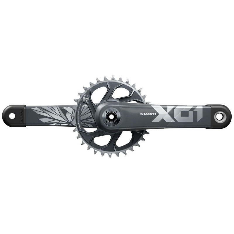 SRAM X01 Eagle SuperBoost+ Crankset - 170mm, 12-Speed, 32t, Direct Mount, DUB Spindle Interface, Lunar/Polar, C2