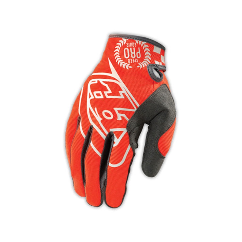 Troy Lee SE BMX Race Gloves-Orange