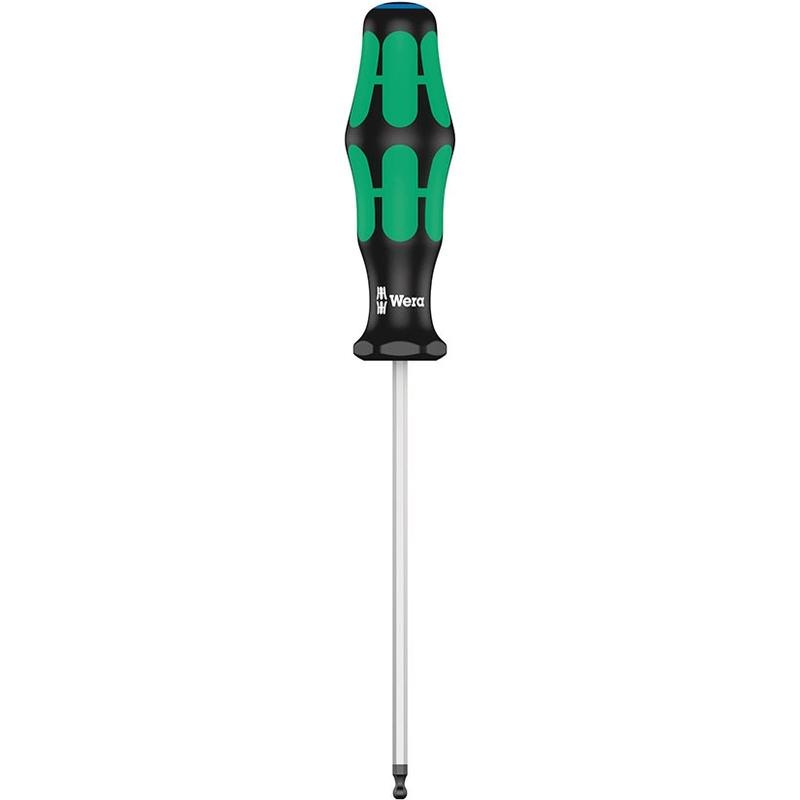 Wera, 352 Hex Ball End Screwdriver, Hex Wrench, 100mm, : Metric, : 3mm