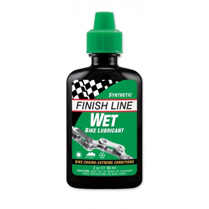 Finish Line Wet Bike Lubricant - 2oz Squeeze Bottle