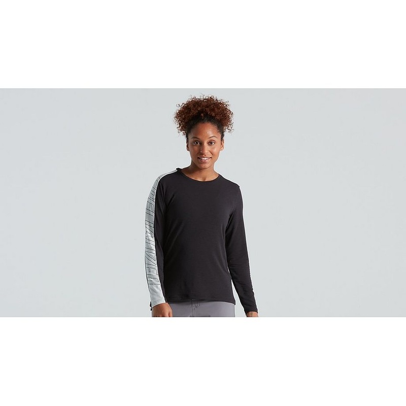 Specialized trail jersey ls wmn black xs