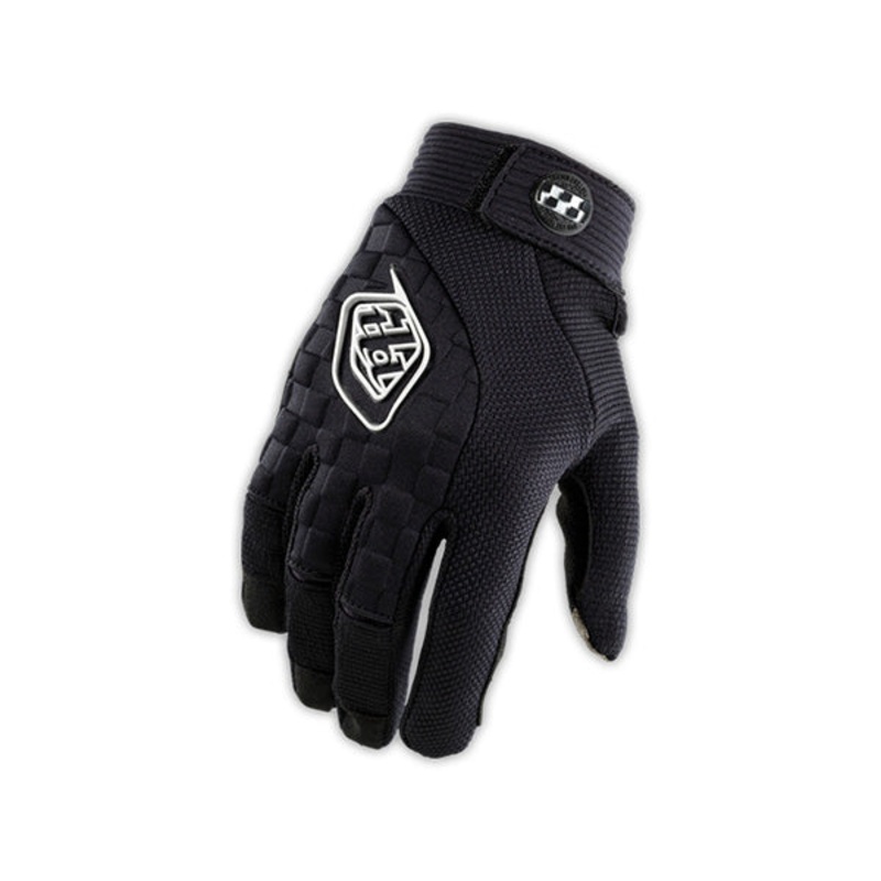 Troy Lee Sprint BMX Race Gloves-Black